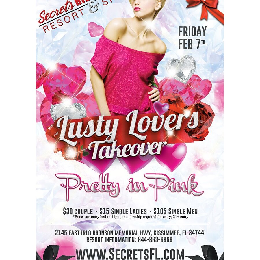 Pretty in Pink - Lusty Lovers Takeover