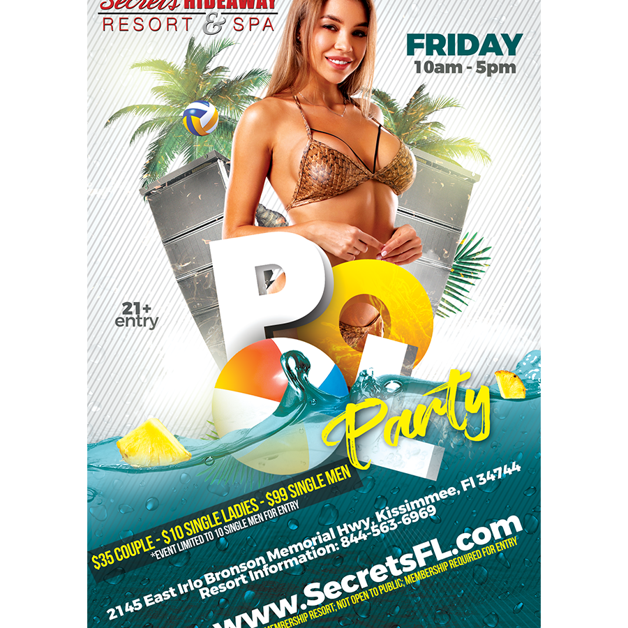 Pool Party 10am-5pm - i.Candy Event