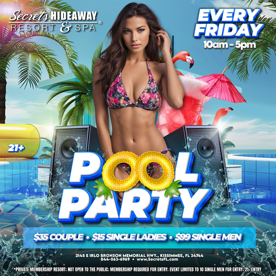 Pool Party 10am-5pm - Beyond Lifestyles