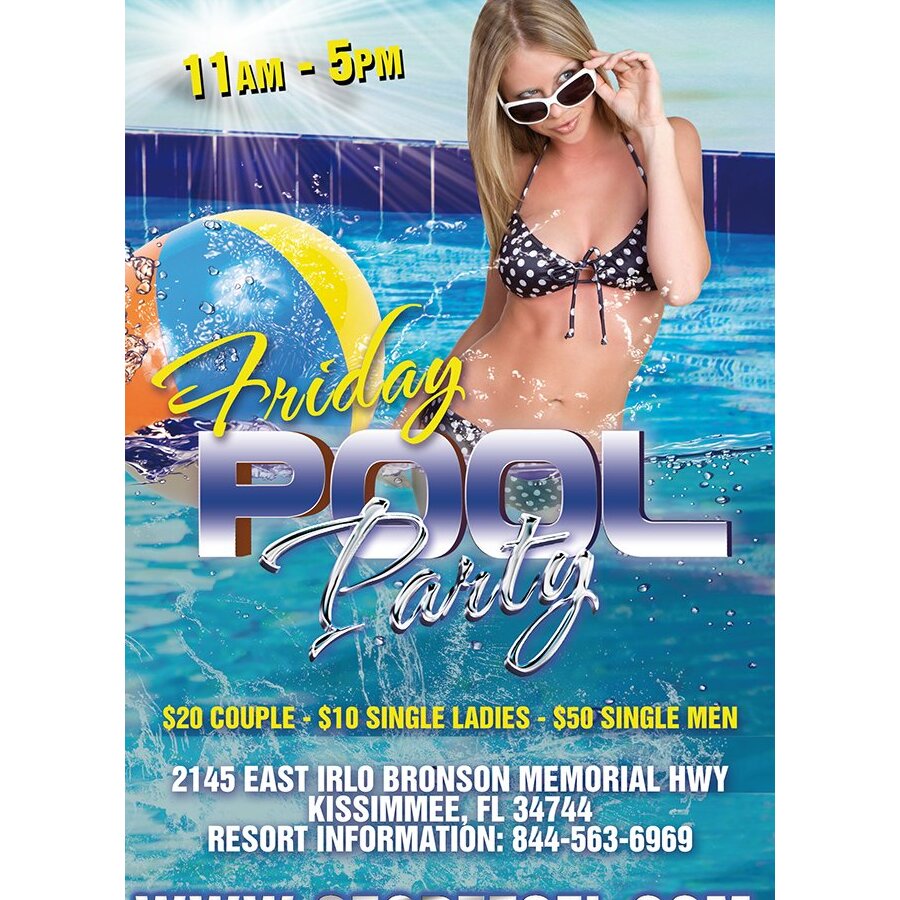 Friday Pool Party 11am-5pm