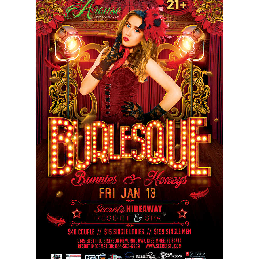 Burlesque Bunnies & Honeys - Arouse Lifestyle