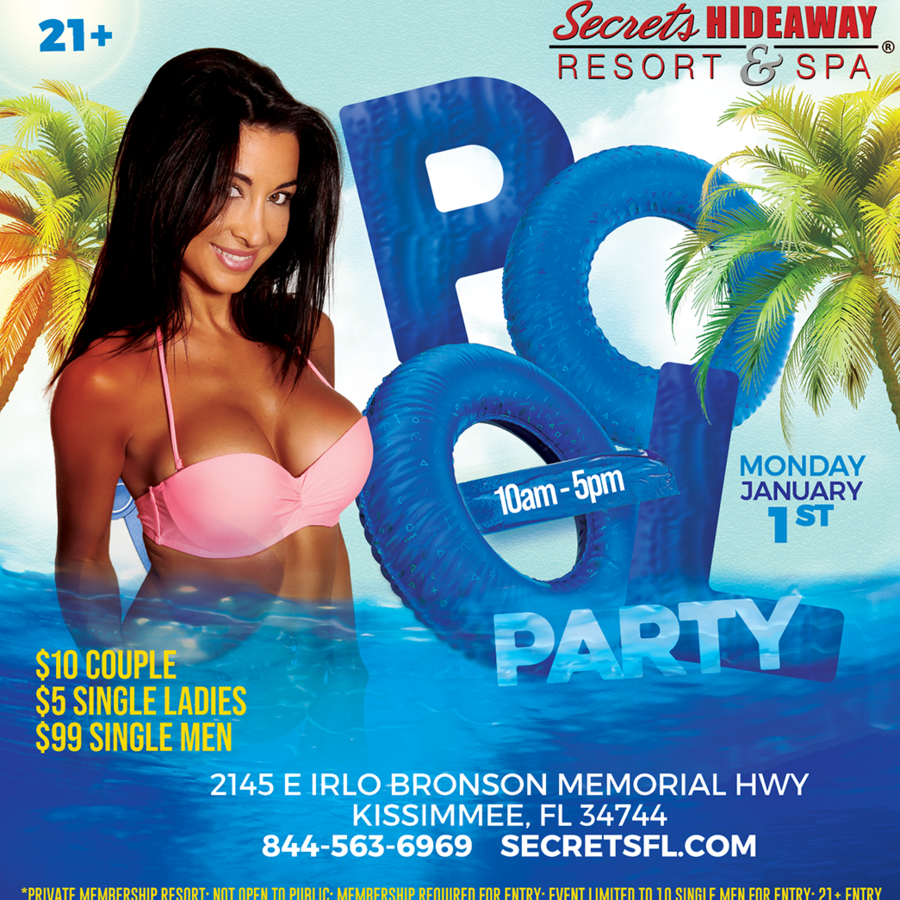 Monday Pool Party 10am - 5pm