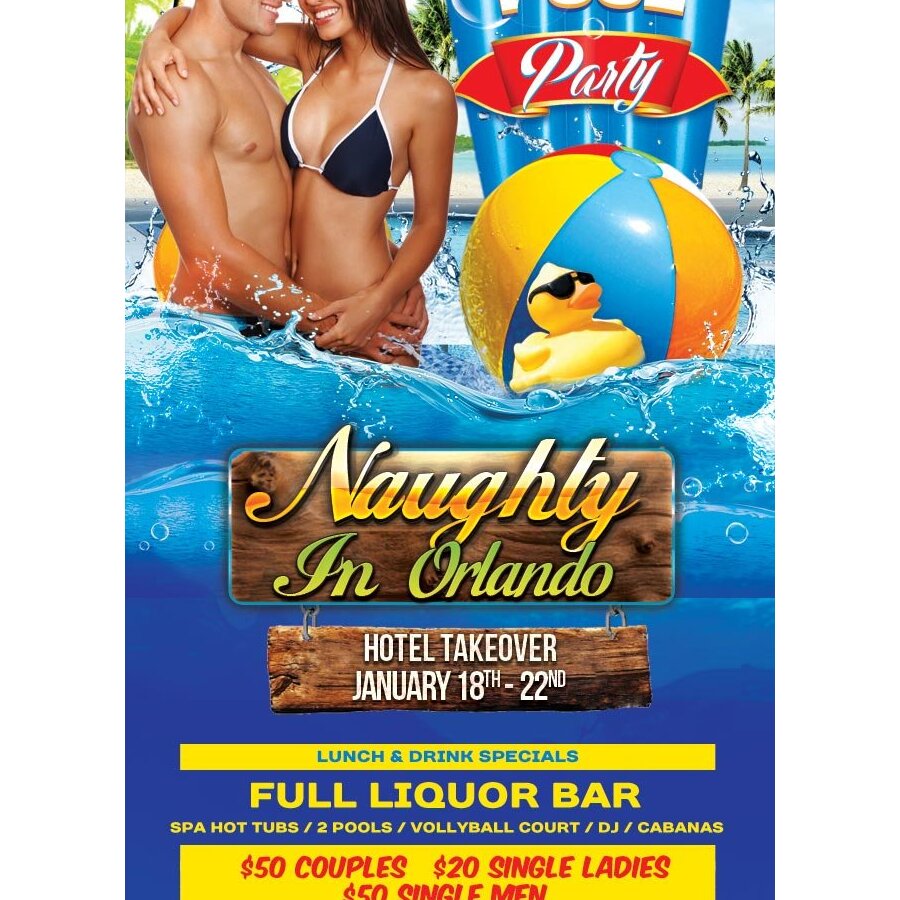 Naughty in Orlando Hotel Takeover