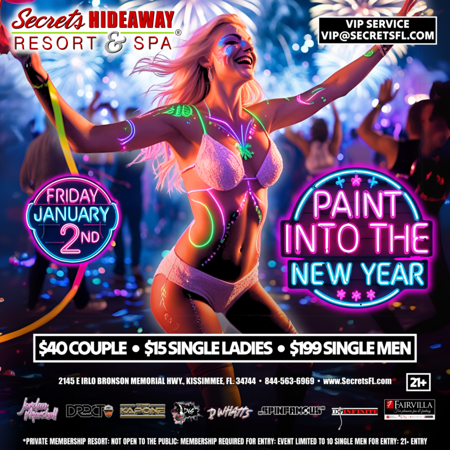 Paint into the New Year - New Years Celebration