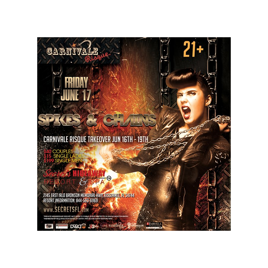 Spikes & Chains - Carnivale Risque weekend