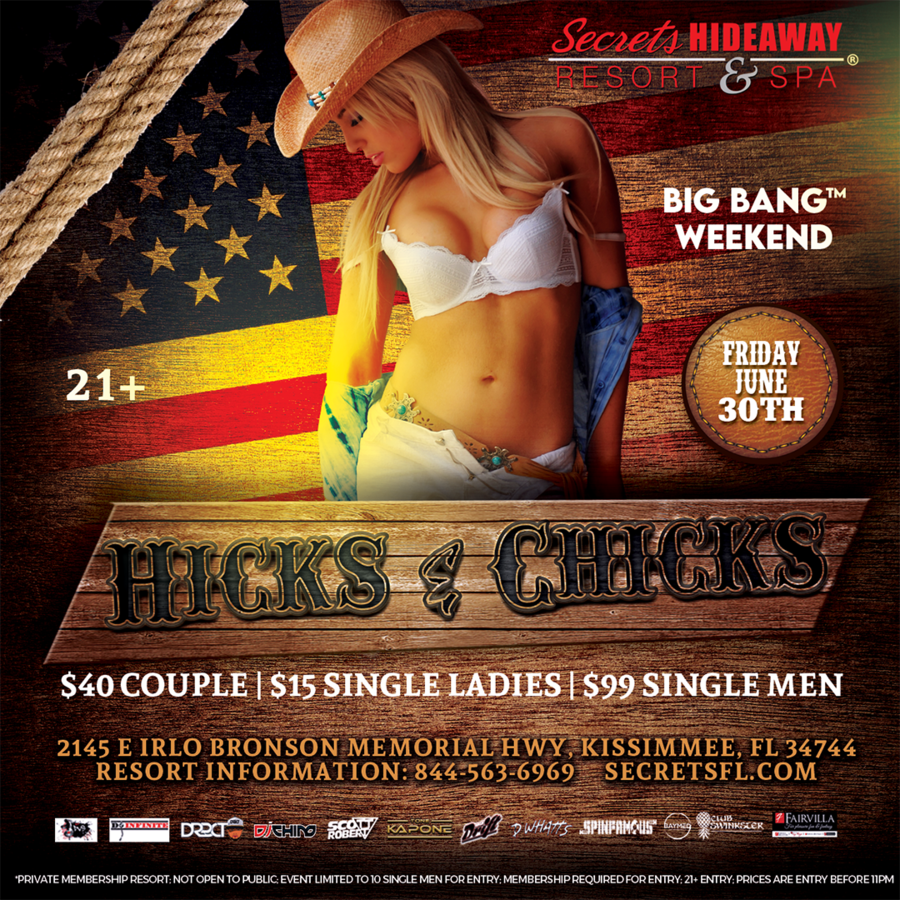 Hicks & Chicks - Big Bang™ weekend