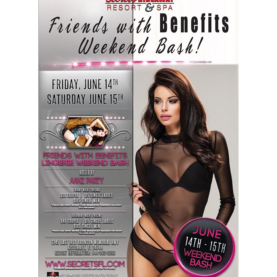 Aahz Friends with Benefits Lingerie Weekend
