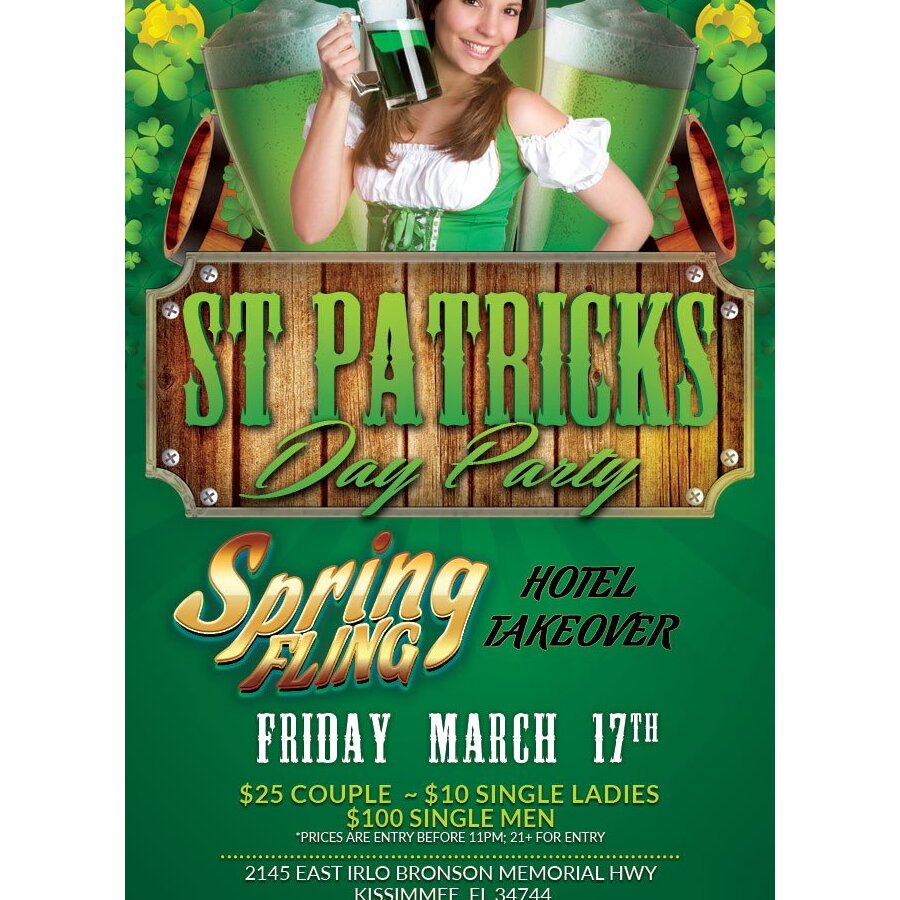 St. Patty's Party - Spring Fling Takeover
