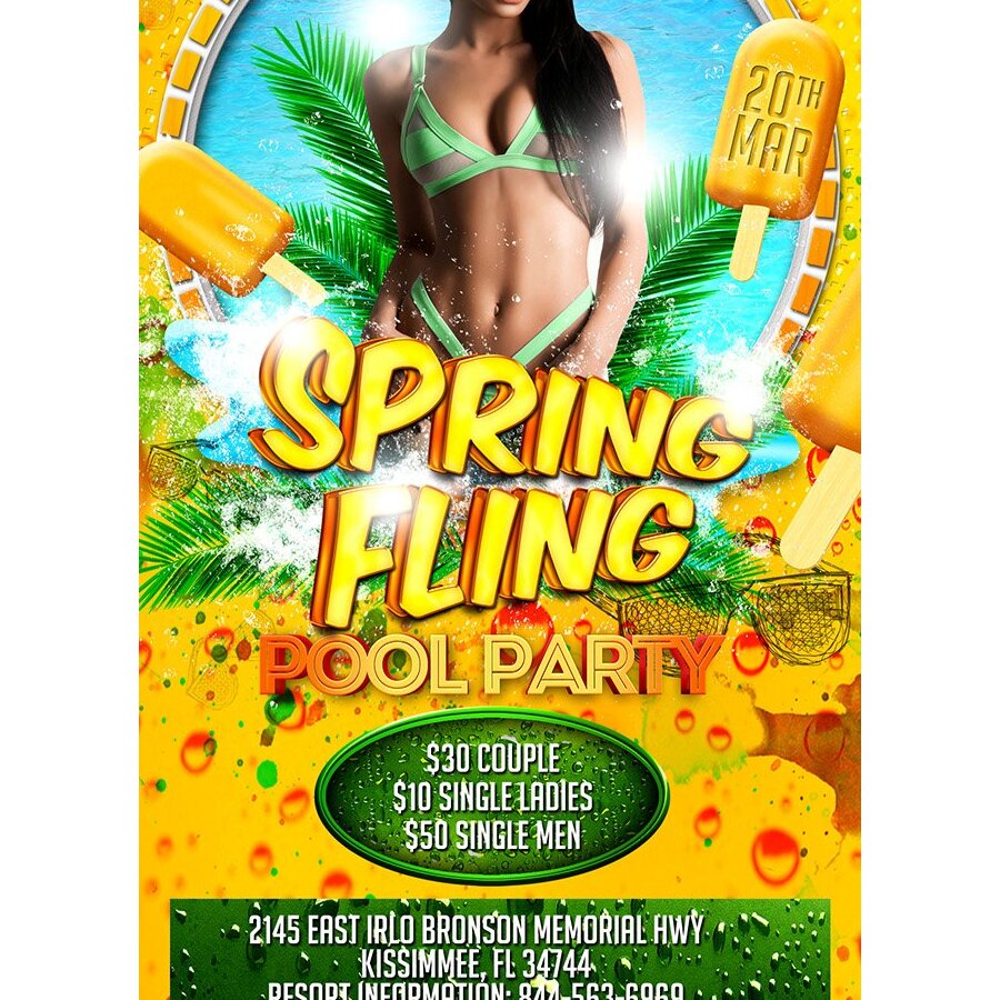 Pool Party 10am-5pm - Spring Fling Takeover