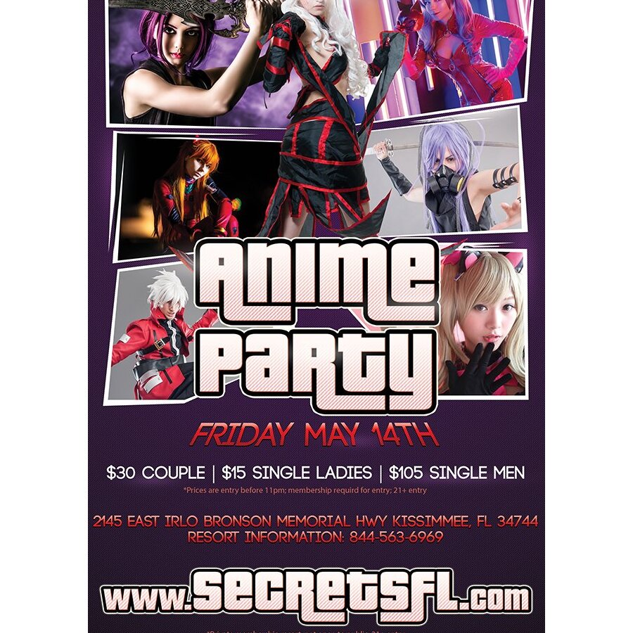 Anime Party - Arouse weekend event