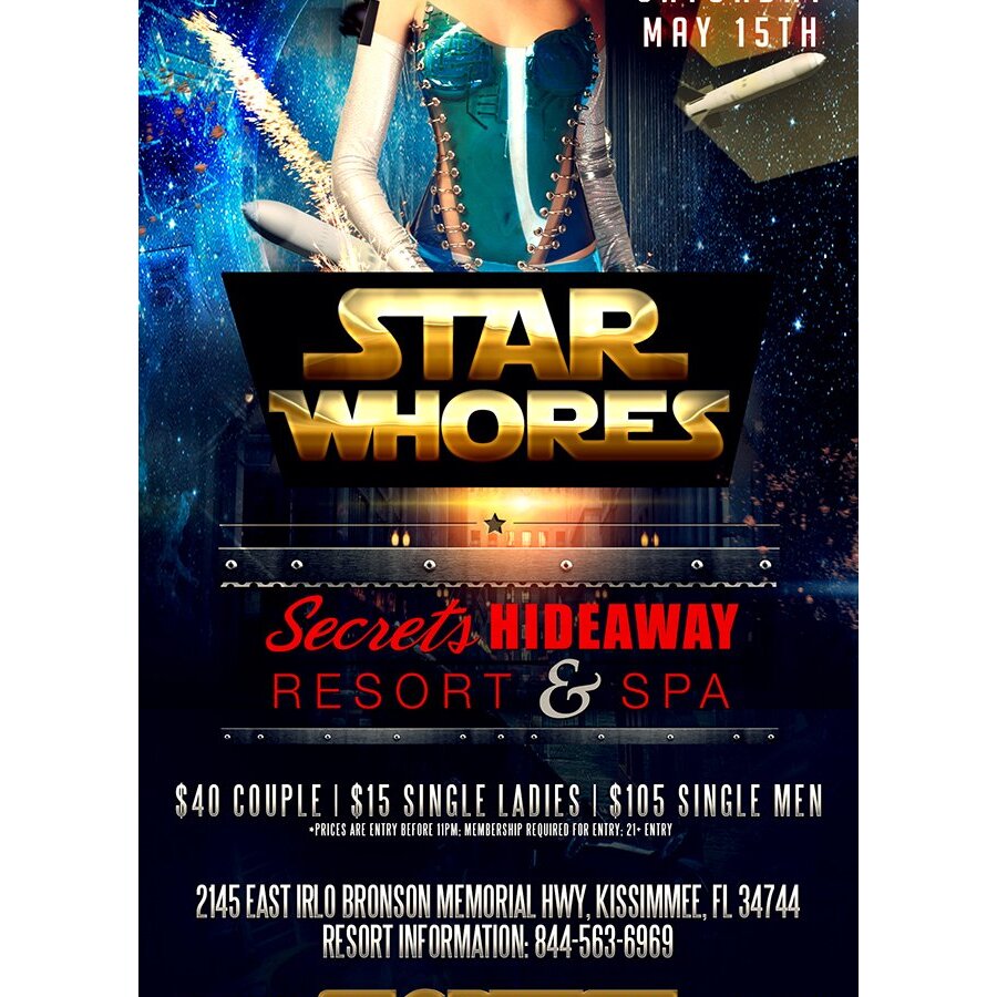 Star Whores - Arouse weekend event