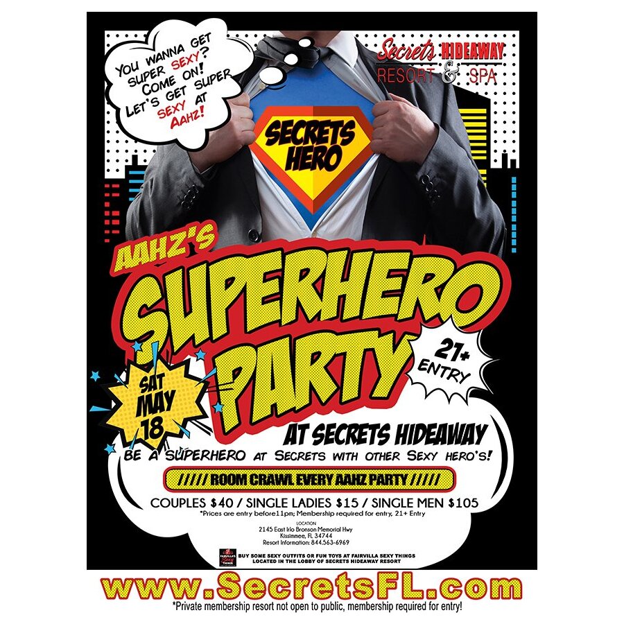 Aahz Party - Superhero Party
