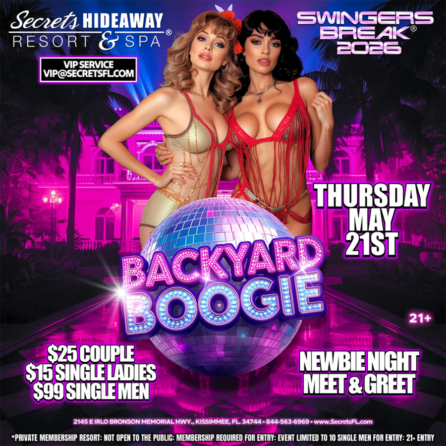 Backyard Boogie Meet & Greet - Swingers Break® Takeover