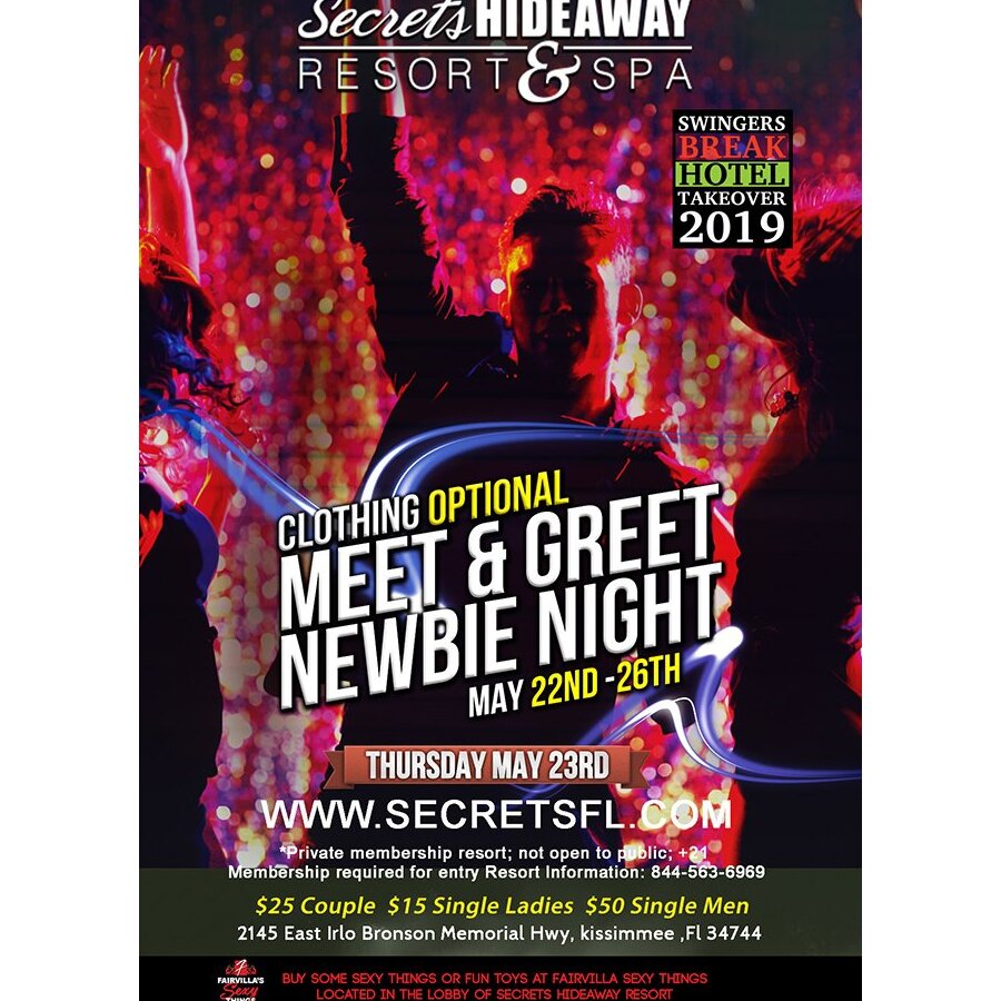 Meet & Greet Newbie Night - Swingers Break