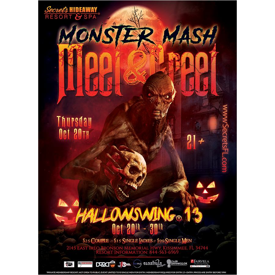 Monster Mash Meet & Greet (Hallowswing week 1)