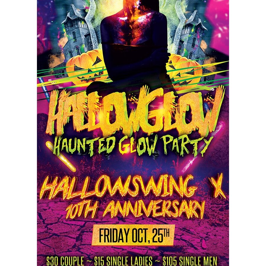 Haunted Glow Party - Hallowswing X