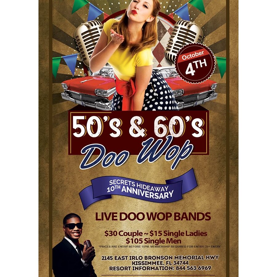 50's & 60's Doo Wop - Secrets Anniversary