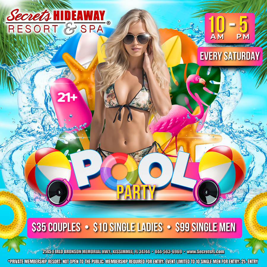 Pool Party 10am - 5pm - Hallowswing® 16