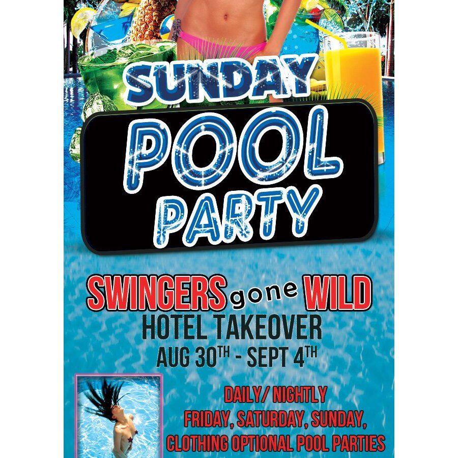 Sunday Pool Party - Swingers Gone Wild