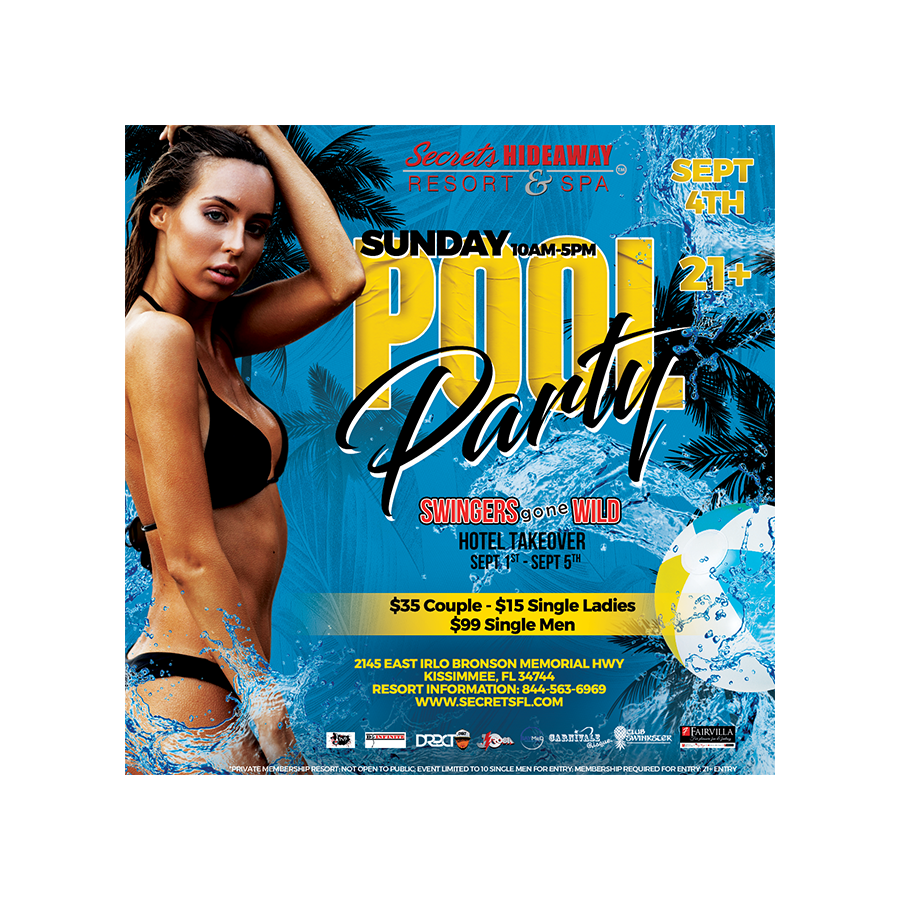 Sunday Pool Party 10am-5pm