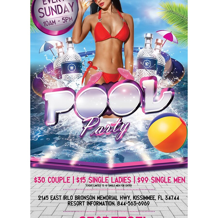 Sunday Pool Party 10am-5pm - NYE Takeover
