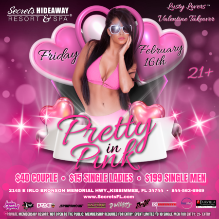 Pretty in Pink - Lusty Lovers™ Valentine 