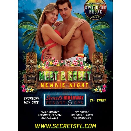 Meet & Greet Newbie Night - Swingers Break