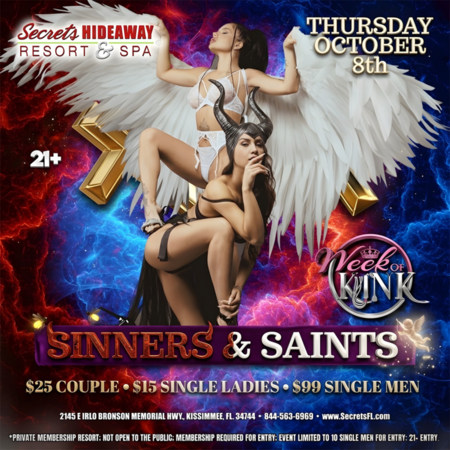 Sinners & Saints - Week of Kink® Takeover