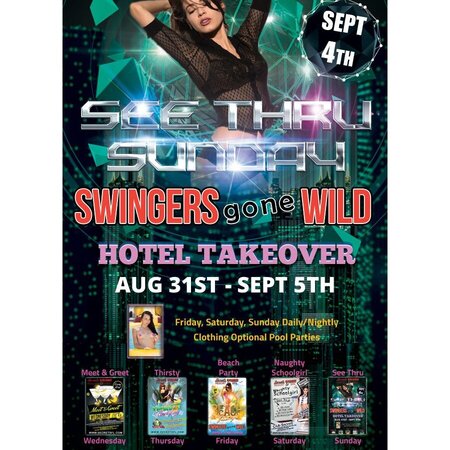 See Thru Sunday  - Swingers Gone Wild 2016