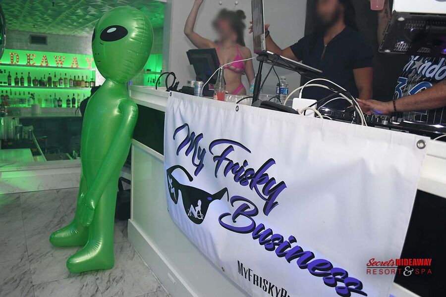 My Frisky Business Alien Party
