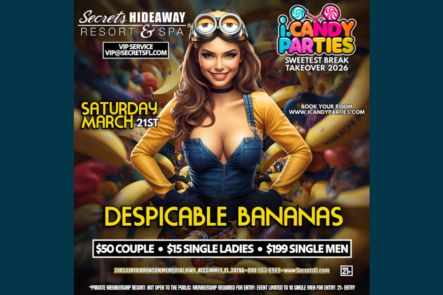 i.Candy Lifestyle® Sweetest Break Takeover | March 18–22 at Secrets Hideaway