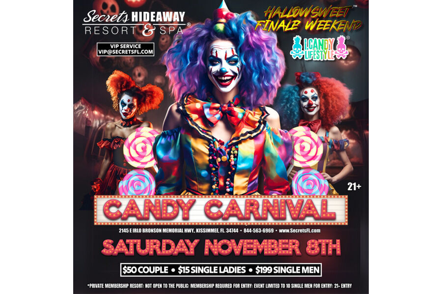 Hallowsweet™ with i.Candy Lifestyle® – A Weekend of Wicked Temptation Nov 6 - 9