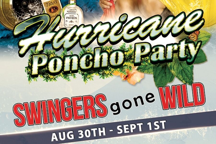 BEST Hurricane Party EVER! Swingers Gone Wild gets Wet 