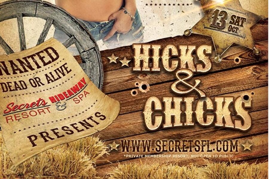 This week at Secrets Hideaway... October 10-14